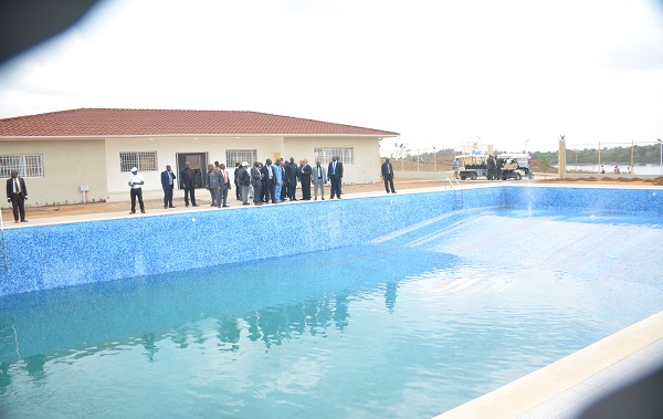 Visiting Training swimming pool